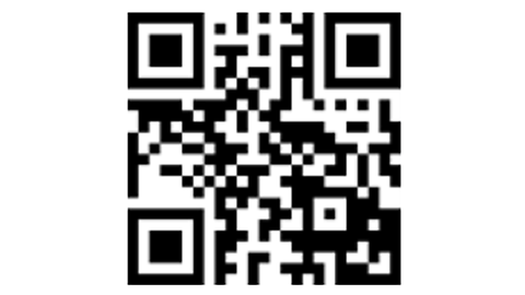 QR-Code für den HZD-Standort Hünfeld, der zur Anfahrtsbeschreibung bei Google Maps führt