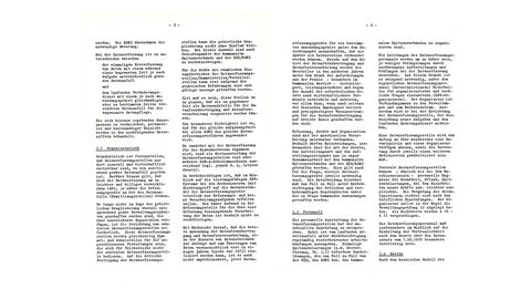 Seiten 5 und 6 der INFORM Erstausgabe 1-71