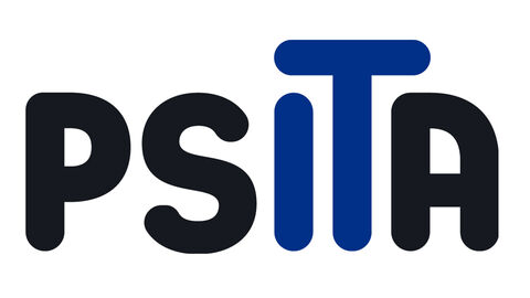Logo PSITA - Schriftzug aus Großbuchstaben