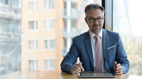 Porträtfoto von Dr. André Göbel, dem Präsidenten der FITKO