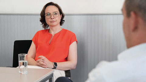 Porträt von Louisa Solonar-Unterasinger, CIO des Landes Hessen